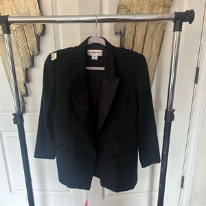 Liz Claiborne Suit Jacket Blazer in Black